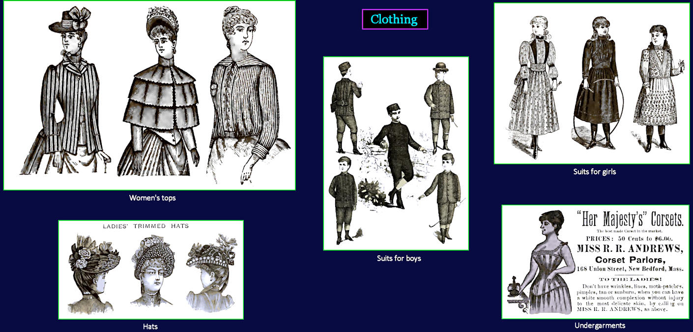 Clothing Ads, 1890